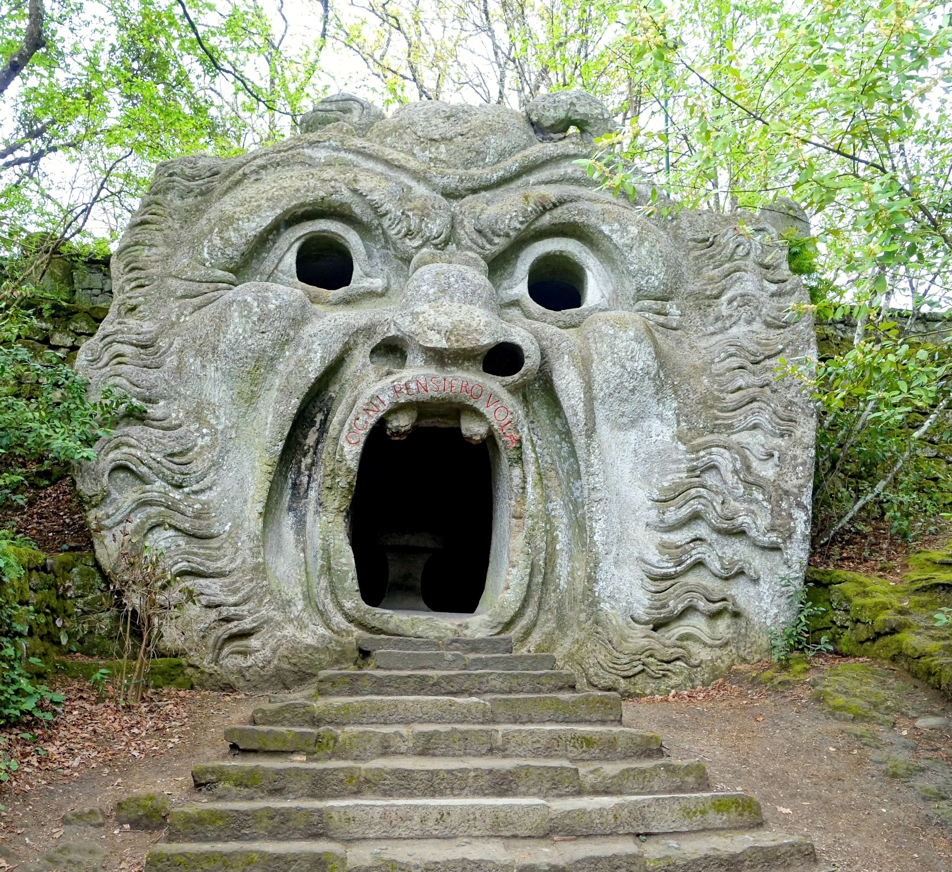 Bomarzo lecture illustration
